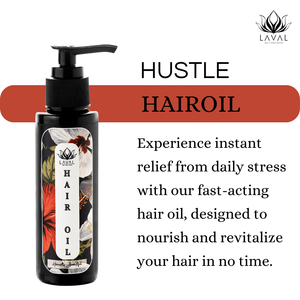 
                  
                    Hustle hair oil for hair growth | kalonji and vitamin A | nourishing & volumizing
                  
                