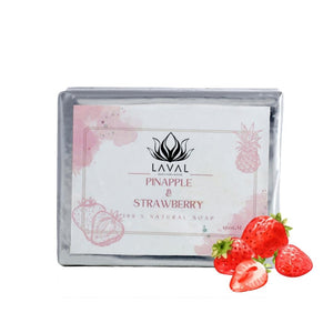 
                  
                    laval pineapple & strawberry soap for brighter and smoother skin | vitamin "C" 100% natural
                  
                