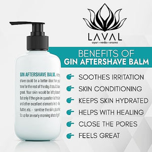 
                  
                    laval gin after shave balm have wide range of benefits on skin, sothes irritation, keeps skin hydrated, closes the pores
                  
                